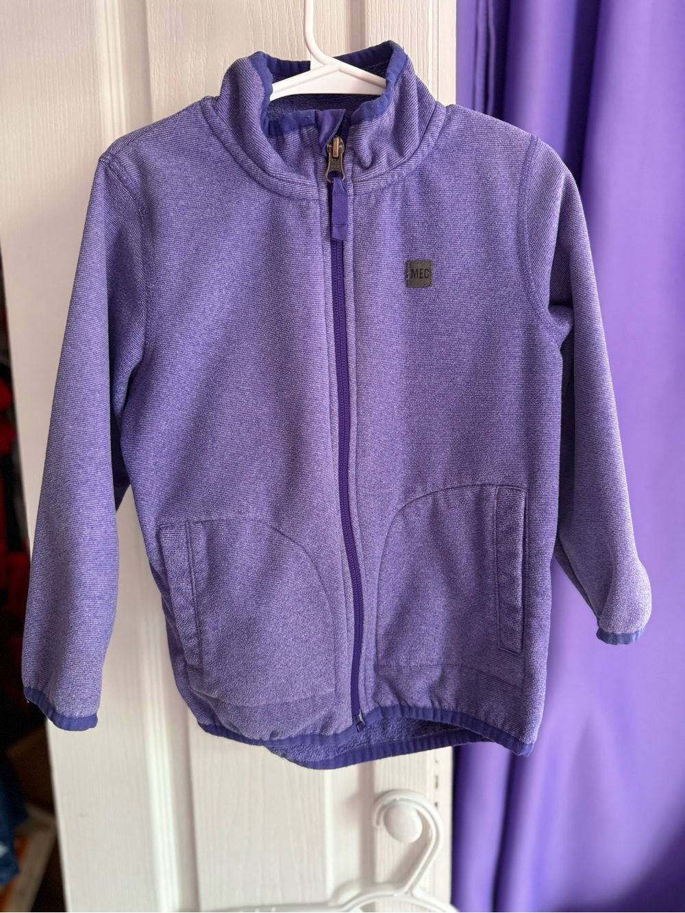 MEC Kids Purple Full-Zip Jacket